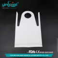 Disposable disposable white custom PE plastic apron